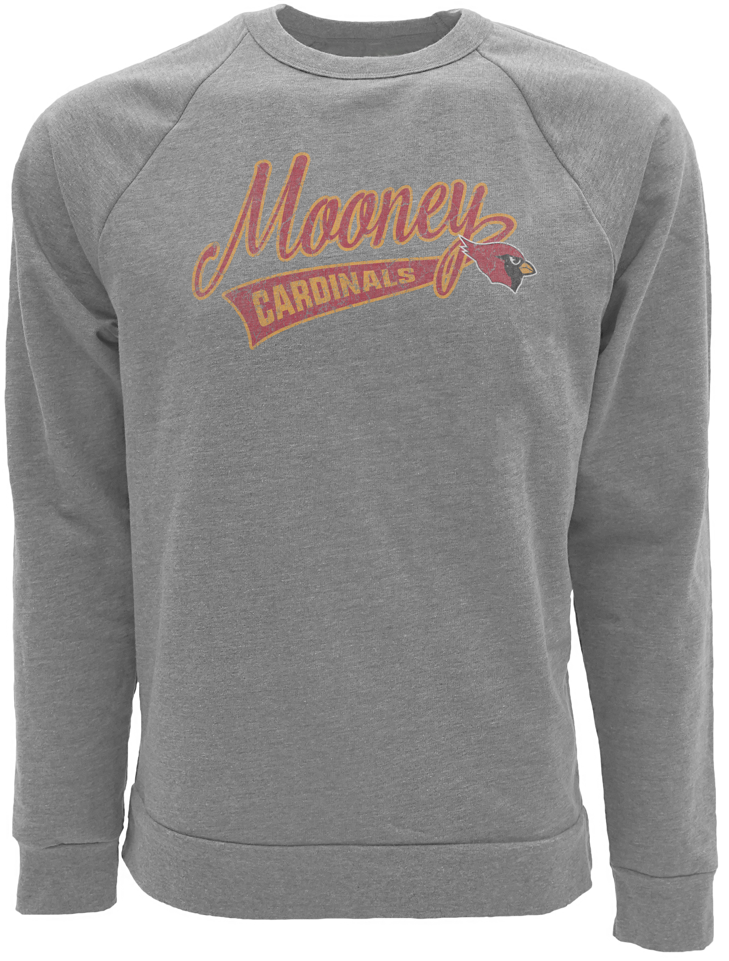 Blue 84 Grey Triblend Fleece Crew