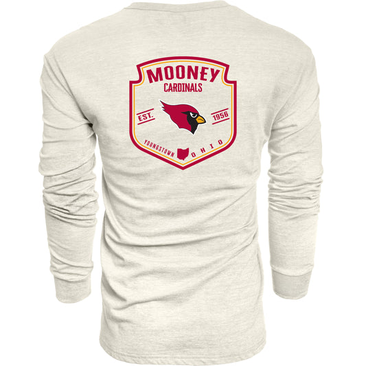 Blue 84 Oatmeal Tri-Blend Long Sleeve T-Shirt