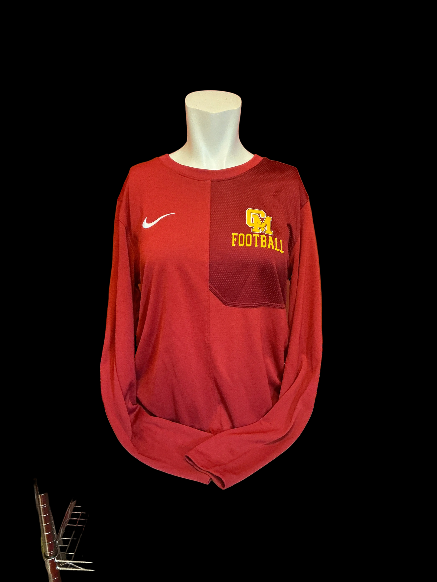 Nike Dri-Fit Taining Long Sleeve T-Shirt Cardinal
