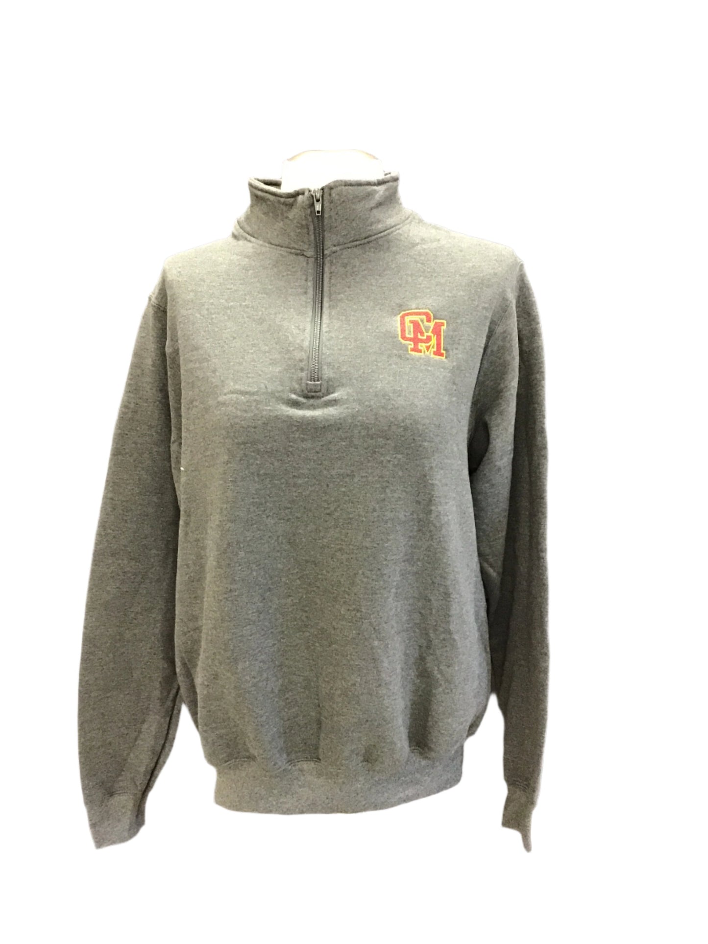 Uniform CM Gray 1/4 Zip Sweatshirt
