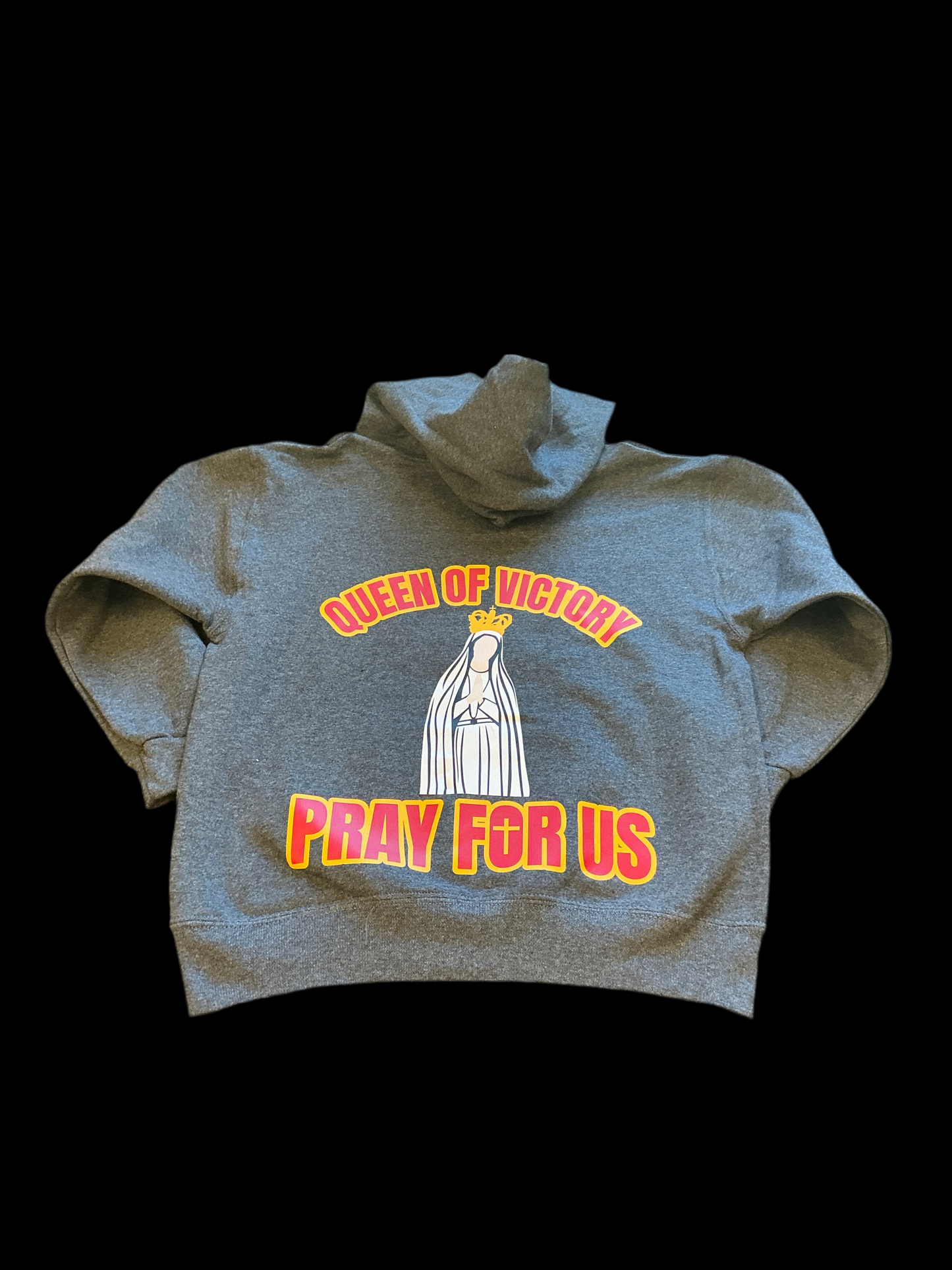 Youth Jerzees Hooded Sweatshirt Queen of Victory