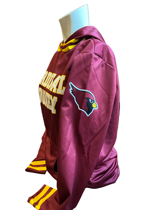 Youth Cardinal Mooney Sublimated Hooded Sweatshirt