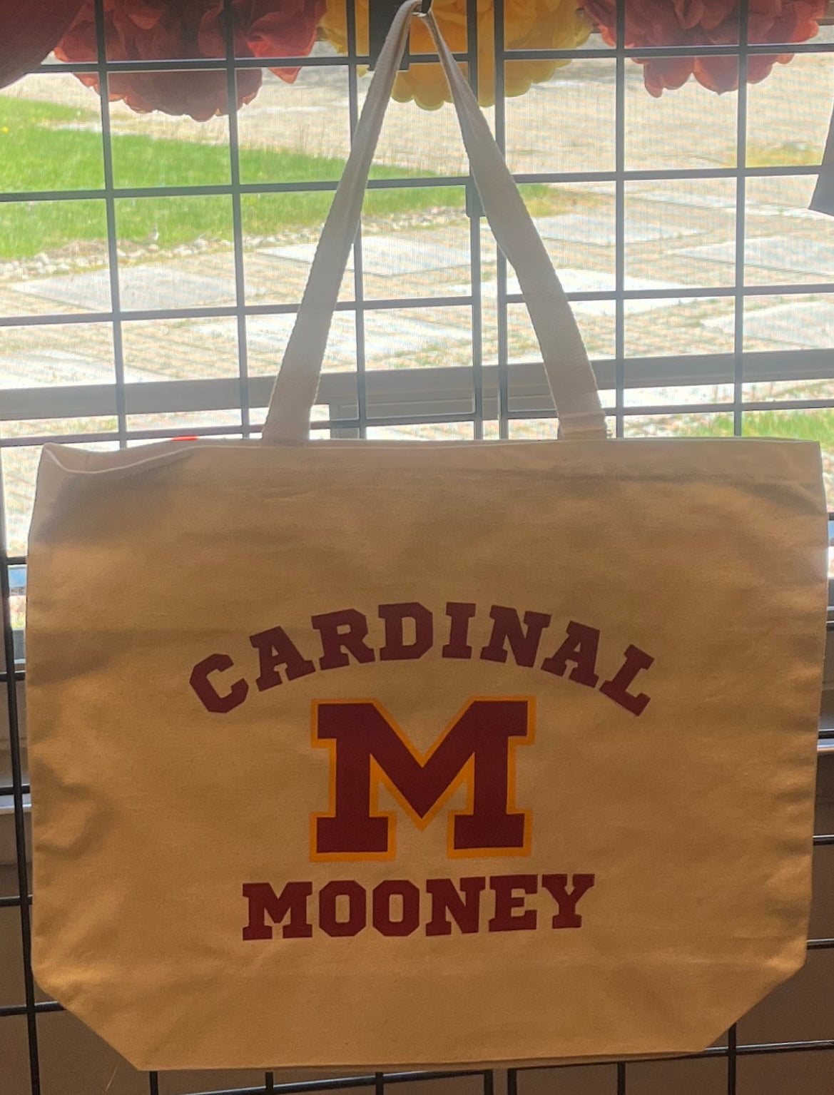 Cardinal Mooney Tote Bag