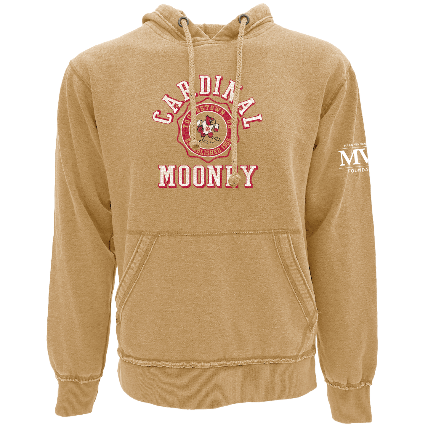 MVP Foundation Blue 84 Burnout Wash Fleece Hooded Sweatshirt