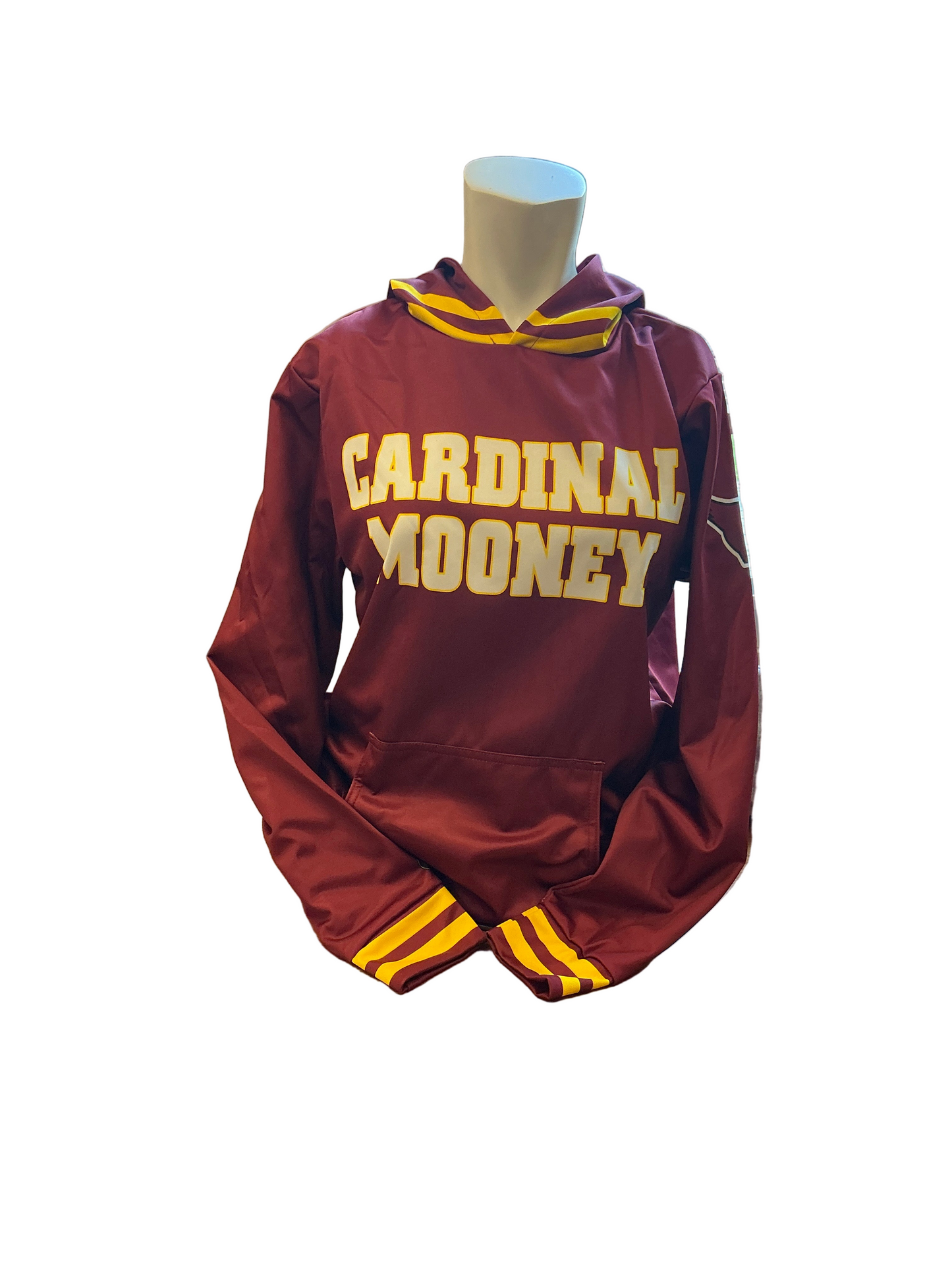 Cardinal Mooney Sublimated Hooded Sweatshirt
