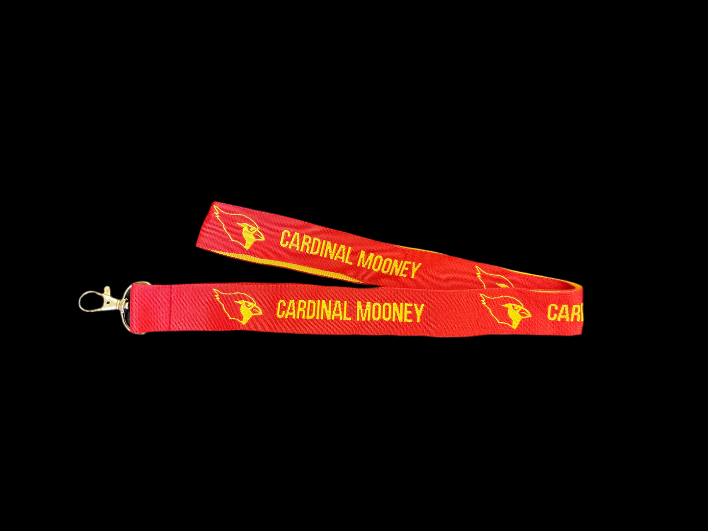 Cardinal Money Woven Lanyard