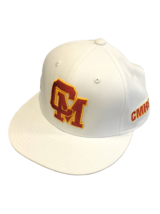 Champro Embroidered CM White Fitted Hat