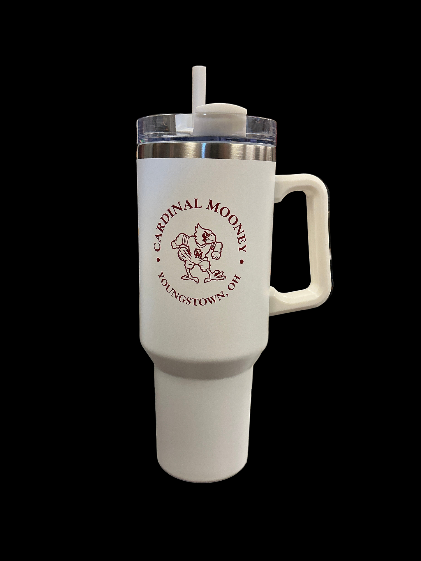 40 ounce Fighting Cardinal Insulated Travel Mug