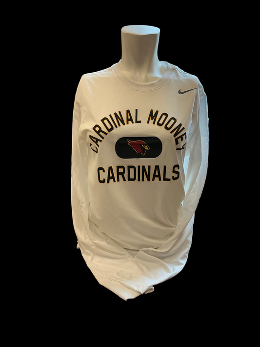 Nike Dri-Fit Taining Long Sleeve T-Shirt White