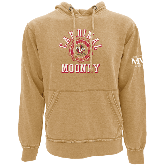 MVP Foundation Blue 84 Burnout Wash Fleece Hooded Sweatshirt